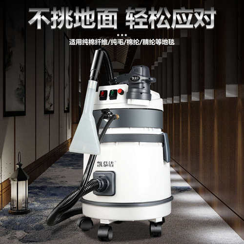 蒸汽沙发地毯窗帘清洗机商用家政酒店多功能干泡刷洗喷抽吸一体机