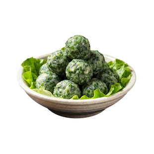 鹿有有荠菜肉丸马蹄肉圆炖汤速冻火锅油炸手工猪肉四喜丸子半成品