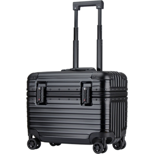 翻译官拉杆箱上开盖行李箱女加厚PC登机旅行箱男工具箱密码红酒箱