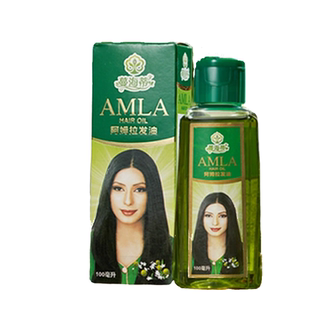 印alma醋栗植物精油护养发亮光锁色抹发hair尾度Oil
