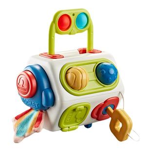 婴儿六面体忙碌球1一3岁魔方开关盒蒙氏早教多面体宝宝益智玩具2