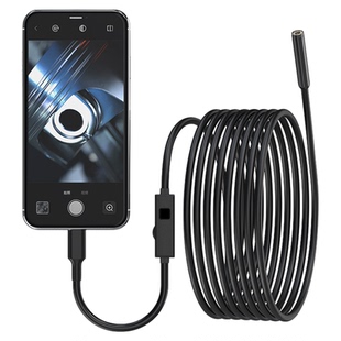 工业级内窥镜摄像头汽车发动机高清手机摄像头下水管转弯防水探头