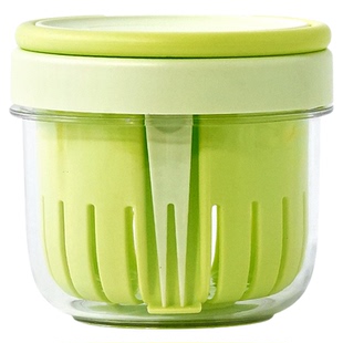 水果盒子外出携带小学生便当便携外带早餐沙拉食品级沥水双层保鲜