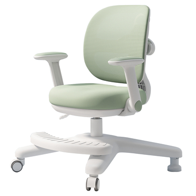 可米恋一键升降学习椅脚踏可调