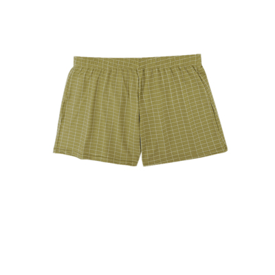 阿罗裤男士平角内裤居家舒适透气短裤春夏青少年男生大码四角裤衩