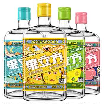 江小白果立方5瓶多口味组合女士微醺低度酒果汁酒果味酒实付33元到手包邮 江小白果立方5瓶多口味组合女士微醺低度酒果汁酒果味酒实付33元到手包邮