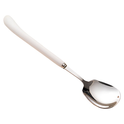 onlycook陶瓷手柄勺子304不锈钢