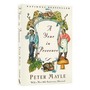 英文原版小说 A Year In Provence 普罗旺斯的一年 山居岁月 英文版 进口英语原版书籍