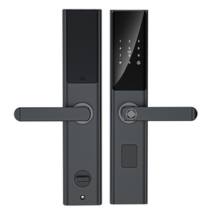 防盗门指纹锁一握开智能门锁家用大门锁电子密码锁家用磁卡感应锁