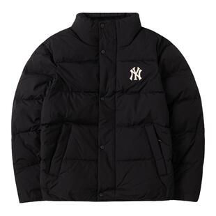 MLB 男女羽绒服情侣外套运动短款面包服运动夹克3ADJB0526