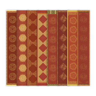 宣品书房对联春联专用纸2026年马年新款乔迁新居对联祖屋过年对联空白定制蜡染宣纸斗方对联大门手写对联福字