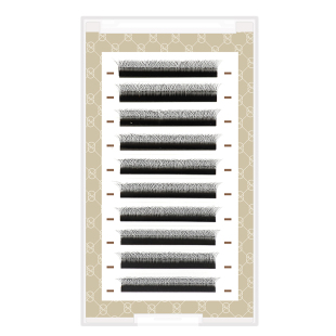 0.05四叶草嫁接睫毛 yy立体开花4D仙朵三叶草 浓密柔软自然不散根