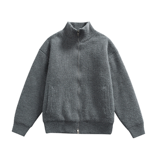 BENPANDA 冬季新款90白鸭绒毛衣针织羽绒服男士休闲保暖开衫外套