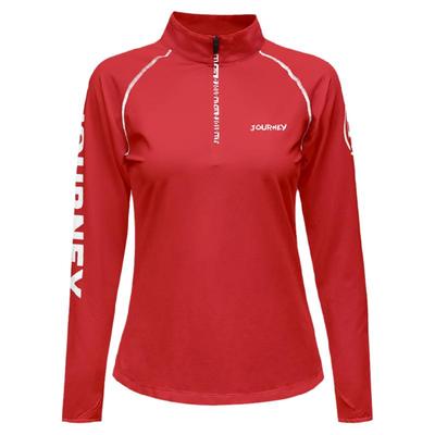 北京森林原创小立领速干长袖T恤