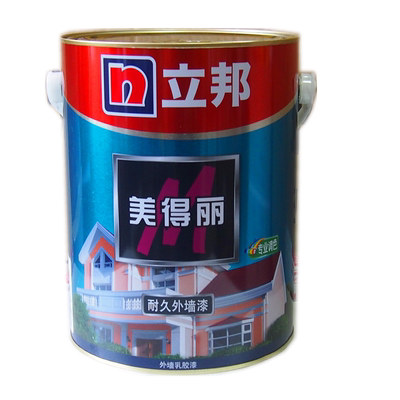墙面漆美得丽耐久外墙防水立邦