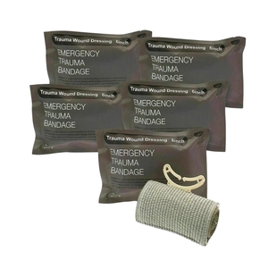 急救创伤绷带训练用创伤绷带以色列绷带培训C型止血绷带头部肘部