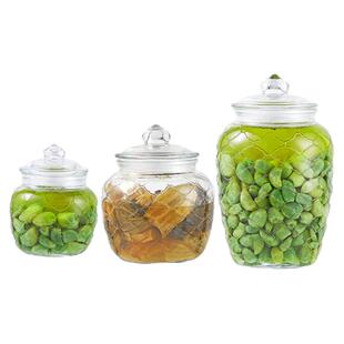 腌腊八蒜专用玻璃瓶密封罐食品腌制容器泡菜坛子咸菜罐果酱瓶收纳