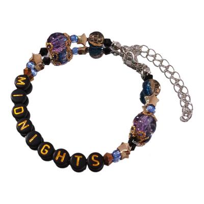 霉霉友谊手链泰勒Midnights专辑封Taylor Swift欧美鱼线手串饰品