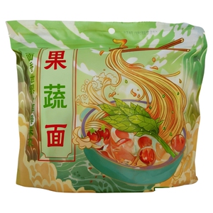 广东清远高山菜心山药淮山紫薯南瓜火龙果挂面果蔬面手工水煮面条