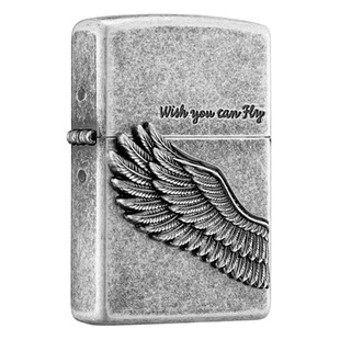 ZIPPO打火机正品收藏级限量版 飞得更高煤油旗舰店送男友新年礼物