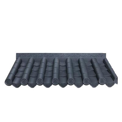 中式屋檐瓦装饰树脂琉璃仿古瓦片