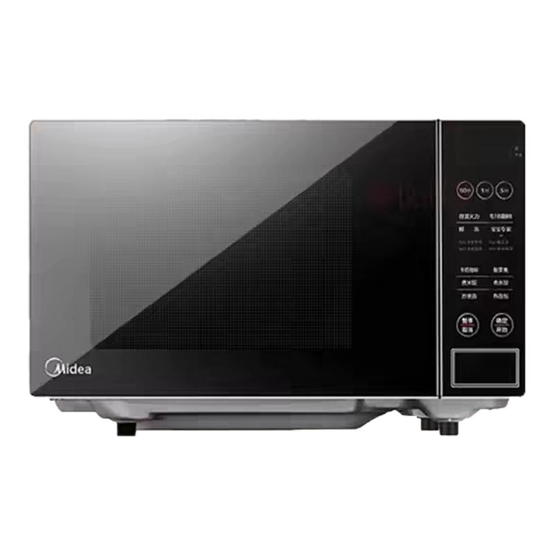 Midea/美的 PM2003美的微波炉微电脑操控智能蒸煮菜单20L转盘加热