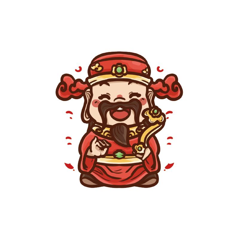 2026新年贴纸元旦春节喜庆装饰祝福招财手账创意马年防水贴画DIY