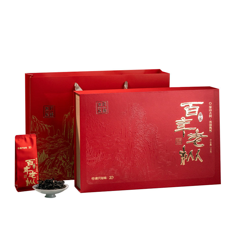 岁月知味云南岩茶百年老枞乌龙茶