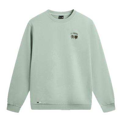 李宁情侣宽松毛圈卫衣