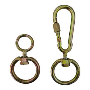 牛鼻扣旋转环转环养殖用品转扣羊绳子牛缰绳接头8字转环万向环扣