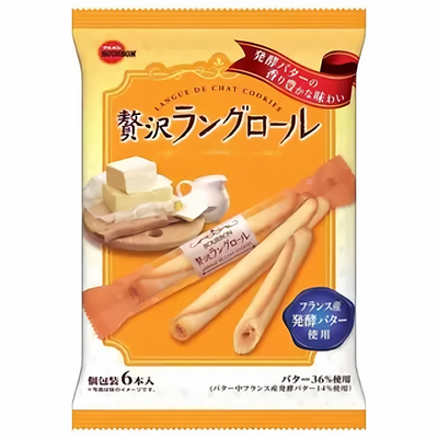 波路梦黄油蛋卷零食下午茶