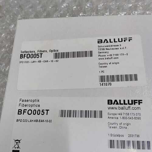 询巴鲁夫传感器 BFO005T