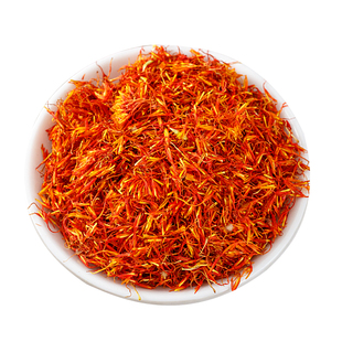 红花优质新疆红花草刺能泡茶食用泡脚泡酒红花500克包邮中材