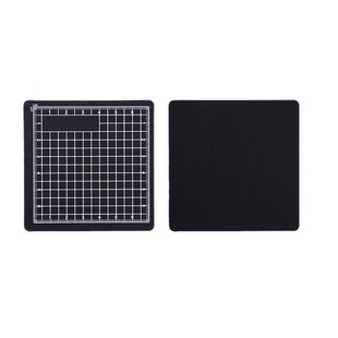 迷你切割垫板8×8cm手工DIY皮具打孔剪切雕刻双面裁纸冲压小垫板