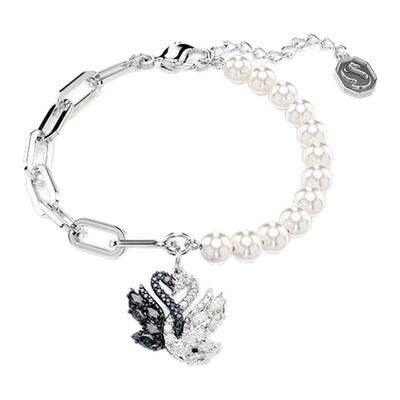 【38礼物】施华洛世奇Swan抱抱鹅手链配饰小众高级仿珍珠