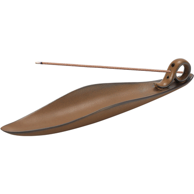 陶瓷卧香炉线香炉家用室内香插香托香座檀香炉卧香盒沉香熏香炉