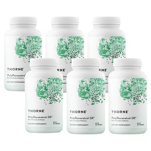 Thorne悦恩【绿绷带】多聚反式白藜芦醇抗紧致轮廓衰SB300【6瓶】