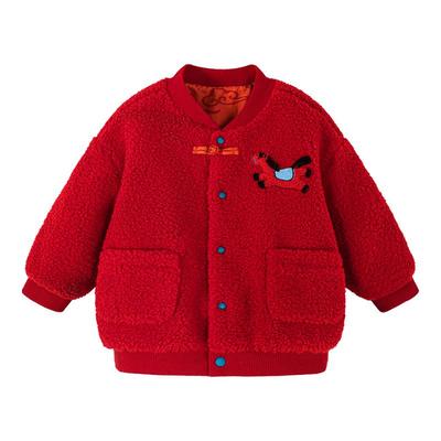 迷你巴拉巴拉男女童新中式厚便服