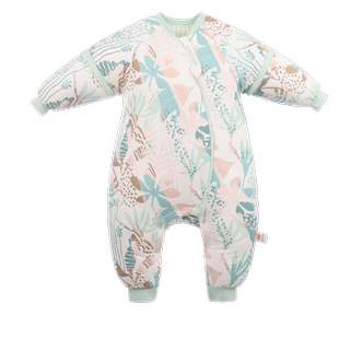 良良婴儿睡袋秋冬加厚宝宝防踢被男女童纯棉睡袋婴儿分腿睡袋