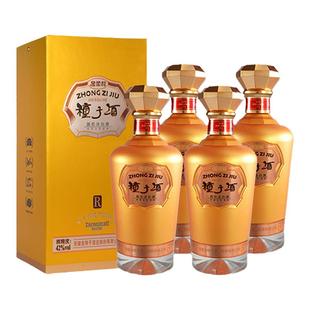 【酒厂自营】金种子酒42度金柔和浓香型白酒500ML*4瓶纯粮整箱装