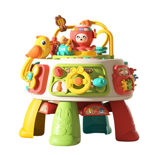 宝宝早教百宝箱玩具0一3岁2婴幼儿6个月以上儿童益智忙碌屋方向盘