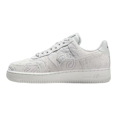 Nike耐克女鞋腰果花空军一号运动鞋 雾灰AF1 休闲板鞋IO1259-002