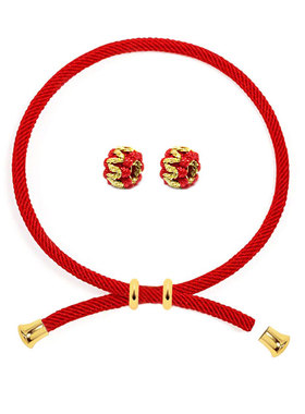 男女编织绳原创设计可穿珠手绳