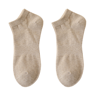 袜子男款短袜冬季运动防臭吸汗透气跑步青少年秋冬中短款棉袜春秋