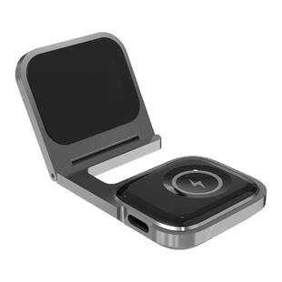 适用苹果手表充电屏幕支架ApplewatchS10代5W手表充电器Ultra2充电底座iwatch9/8/7/6磁吸充电车载屏幕手表架