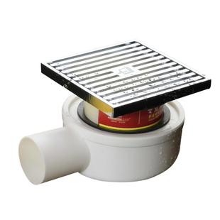 潜水艇同层侧排地漏全铜超薄移位款40管专用防臭卫生间50管防溢水