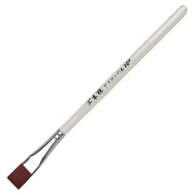 三木株尼龙毛平头油画笔丙烯刷子