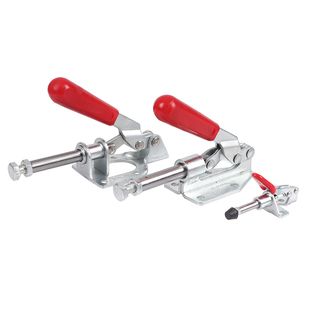 推拉式快速夹具压紧器301AM/302F/36020冶具工装夹钳肘夹木工台钳