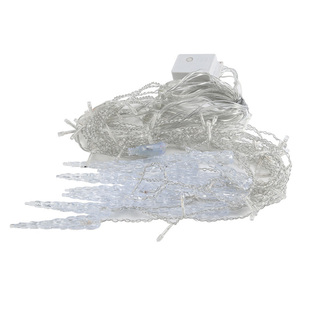 LED冰锥灯串圣诞树冰柱灯彩灯户外防水房间窗帘灯创意氛围装饰灯