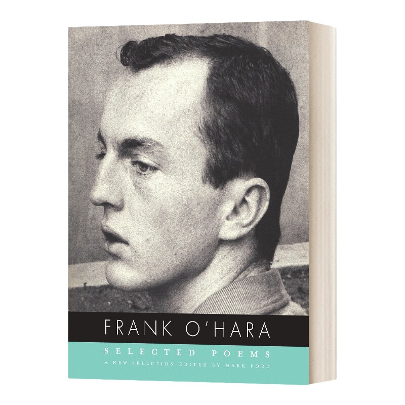 英文原版 Frank O'Hara Selected Poems 弗兰克奥哈拉 诗选 英文版 进口英语原版书籍